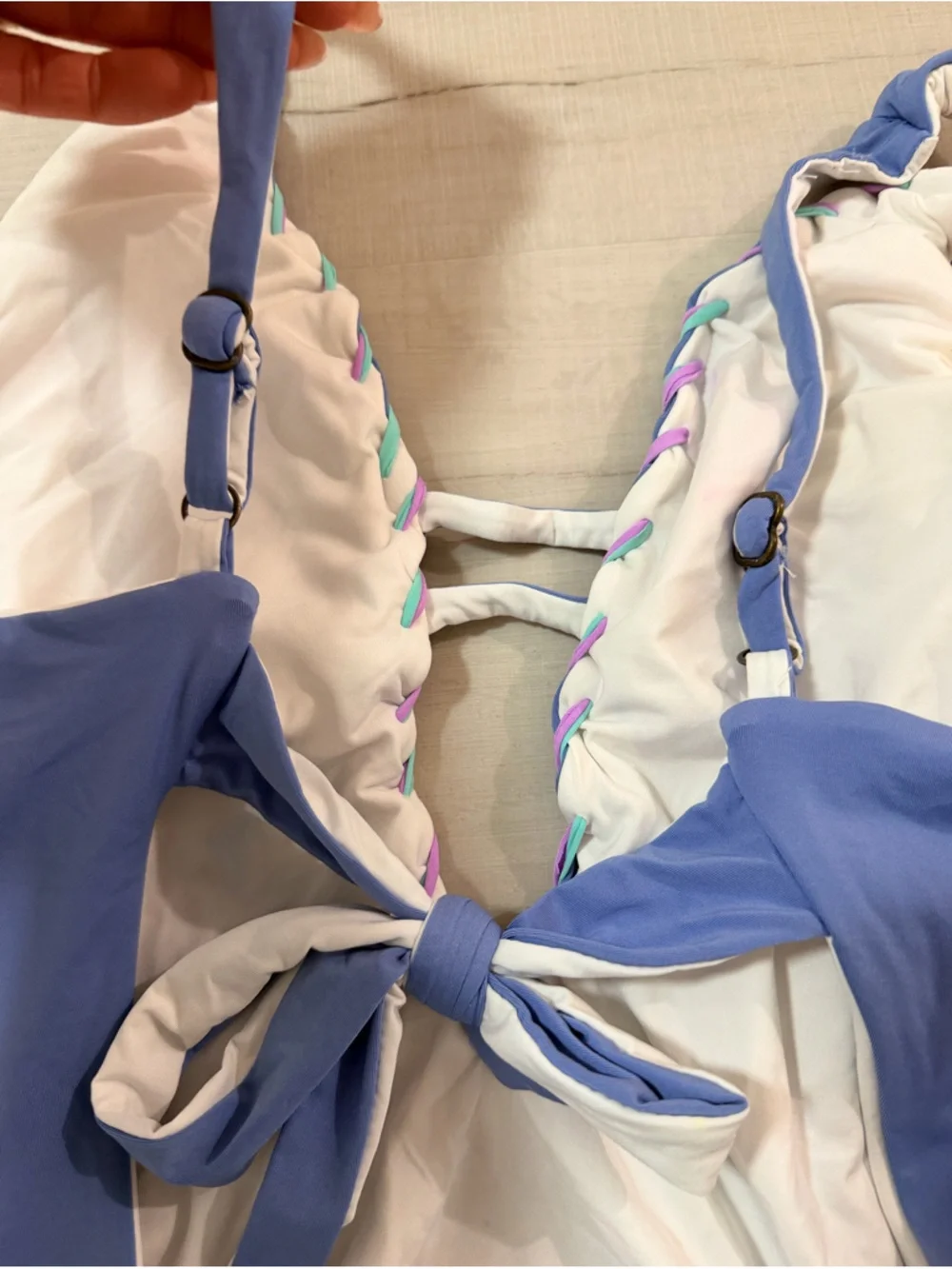 BECCA‎ Camille Reversible Plunge Swimsuit Size Size Small
